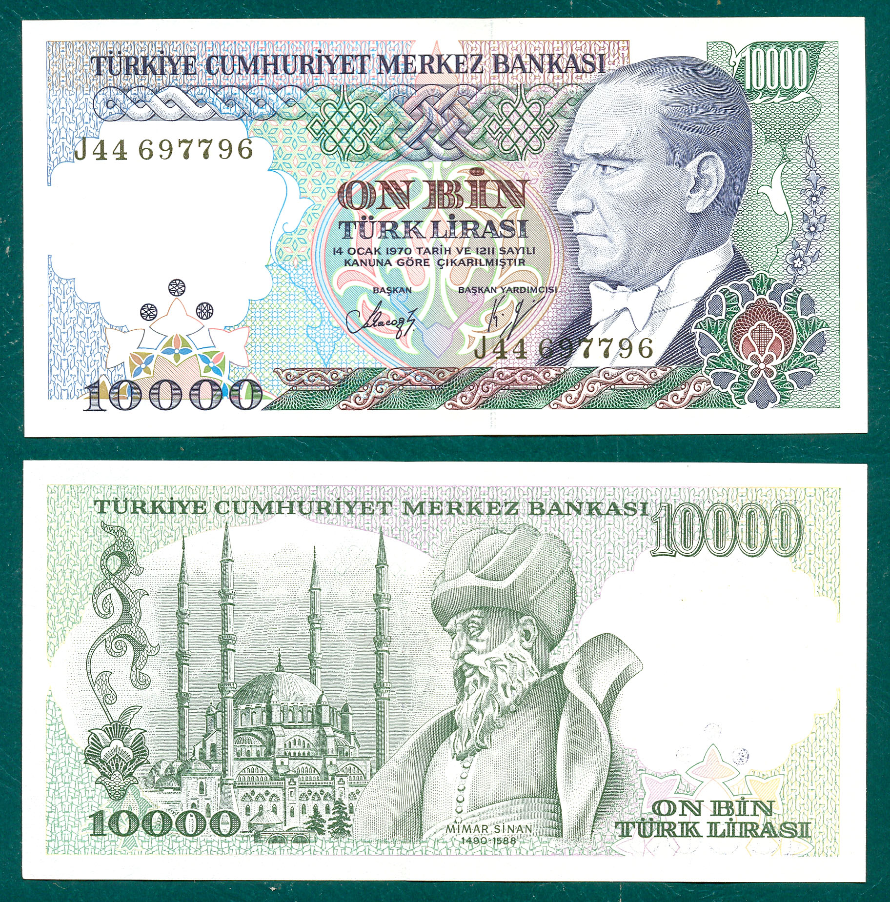 10000 Lira